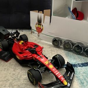 Ferrari SF-23 F1 Model in Red and Black